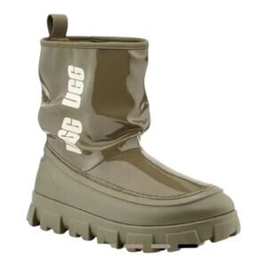 UGG BURNT‎ OLIVE CLASSIC BRELLAH MINI WATERPROOF RAIN BOOTS Women's Size 9 New